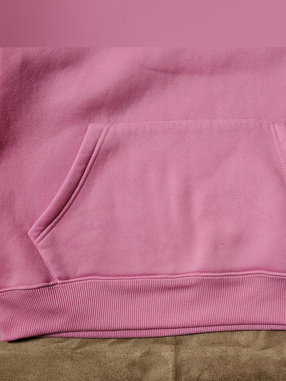 C.h.i.p. ITALIA Pink Hoodie with Drawstring -M - Picture 3 of 9